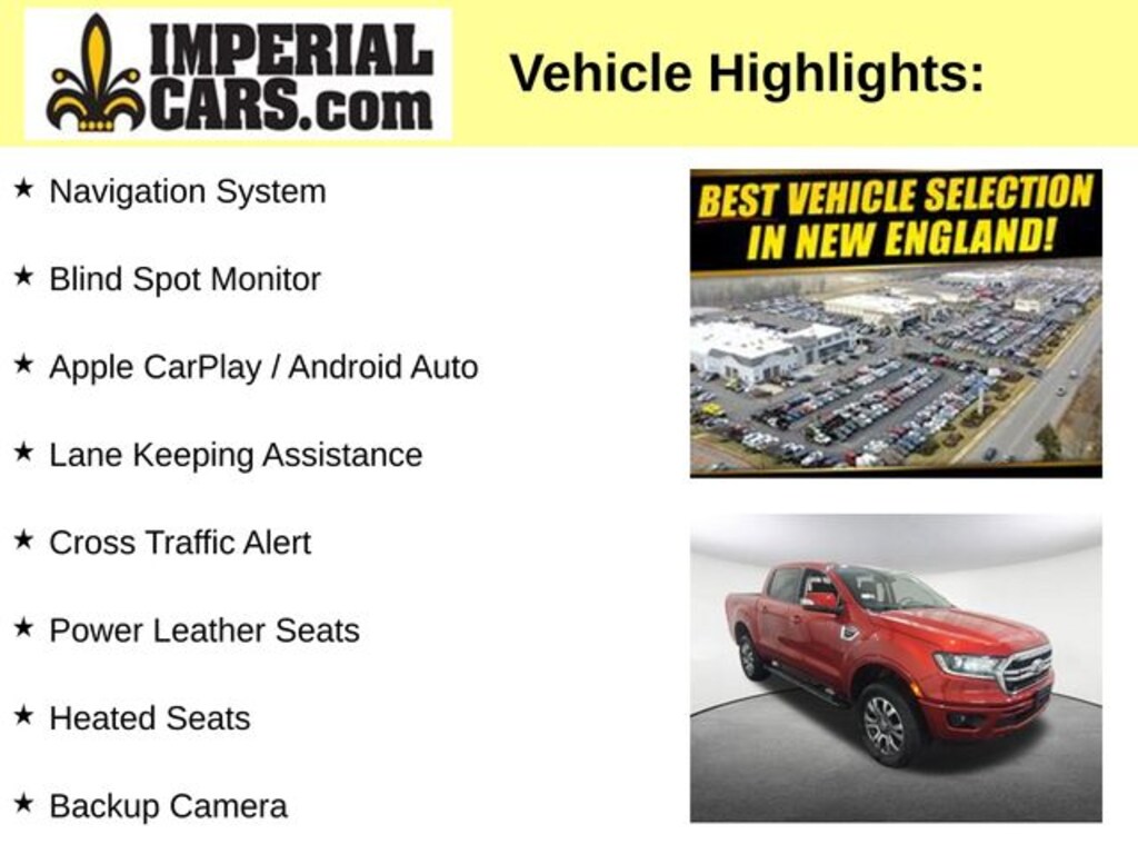 Certified 2023 Ford Ranger Lariat Truck SuperCrew