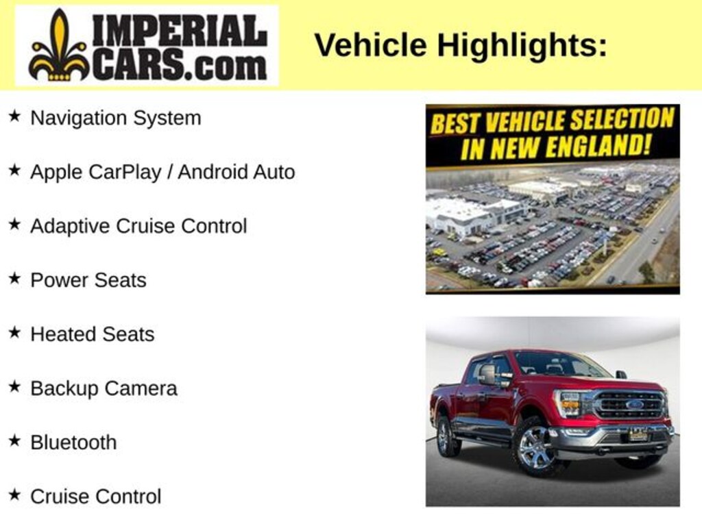 Certified 2021 Ford F-150 XLT Truck SuperCrew Cab