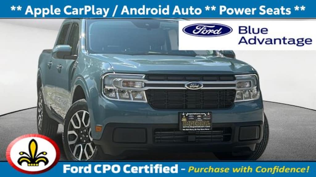Certified 2023 Ford Maverick Lariat Truck SuperCrew