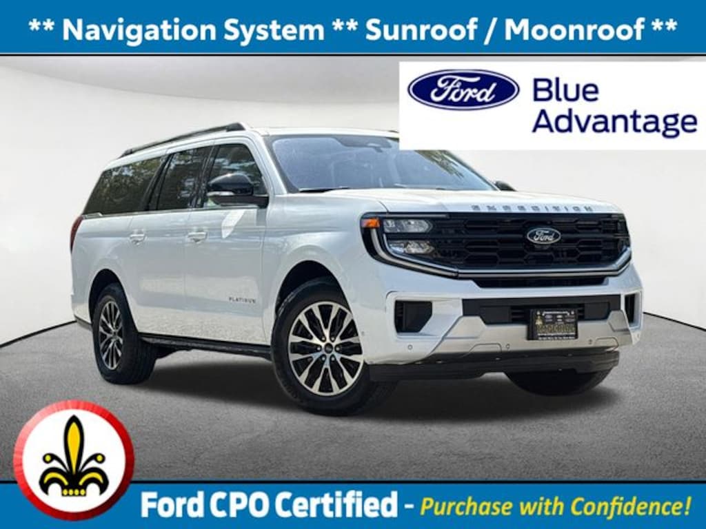 Certified 2025 Ford Expedition Max Platinum SUV