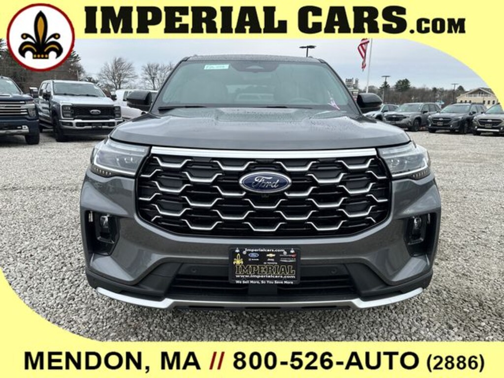 New 2026 Ford Explorer Platinum SUV