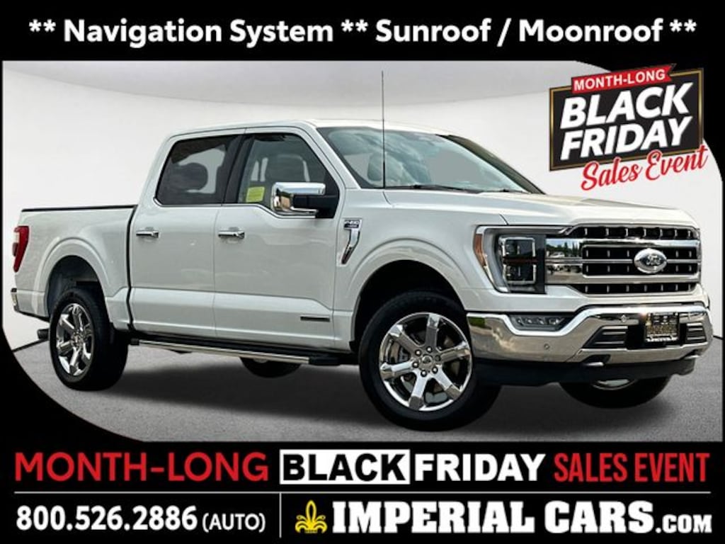 Used 2022 Ford F-150 Lariat Truck SuperCrew Cab