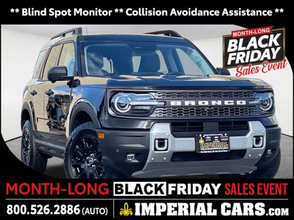 Certified 2025 Ford Bronco Sport Badlands SUV