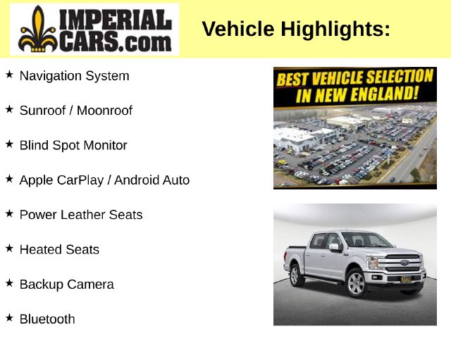 Certified 2019 Ford F-150 Lariat Truck SuperCrew Cab