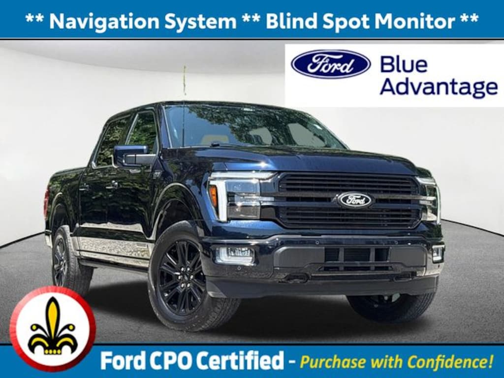Certified 2025 Ford F-150 Platinum Truck SuperCrew Cab