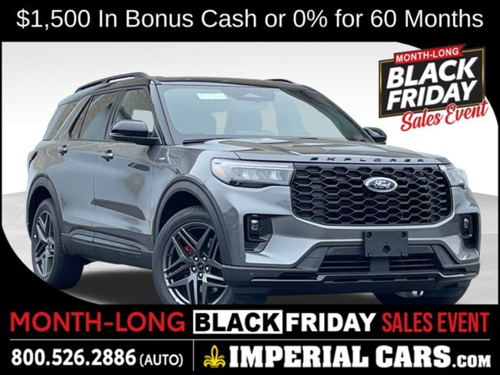 New 2025 Ford Explorer ST-Line SUV