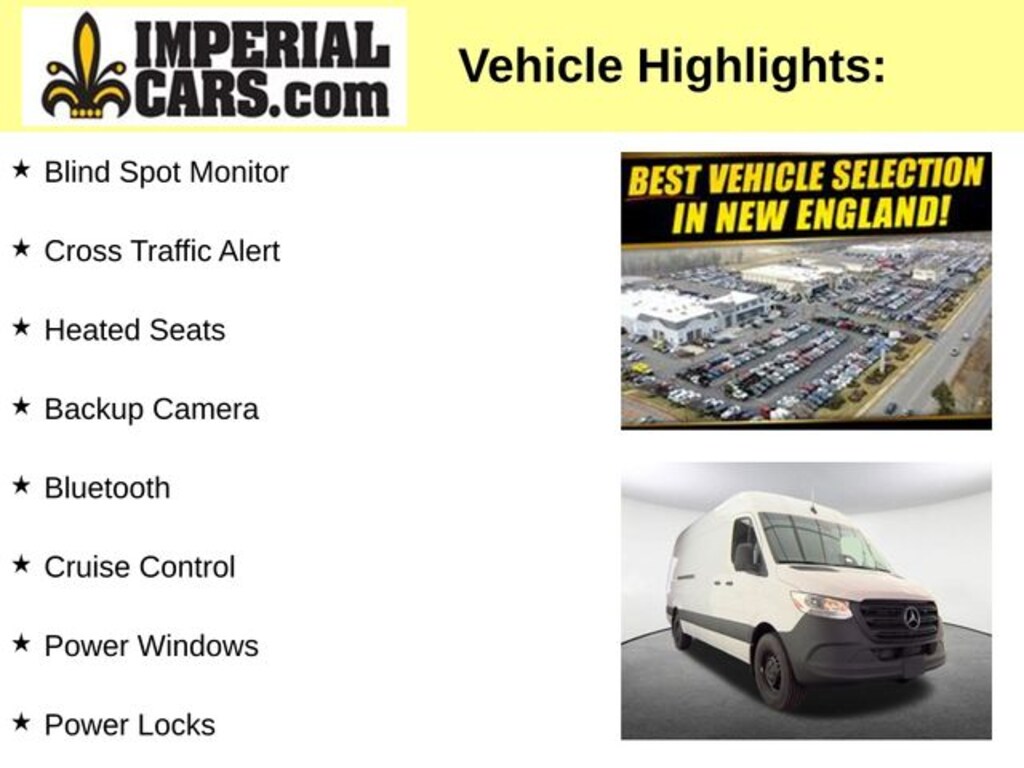 Used 2025 Mercedes-Benz Sprinter 2500 Cargo 170 WB Van Cargo Van