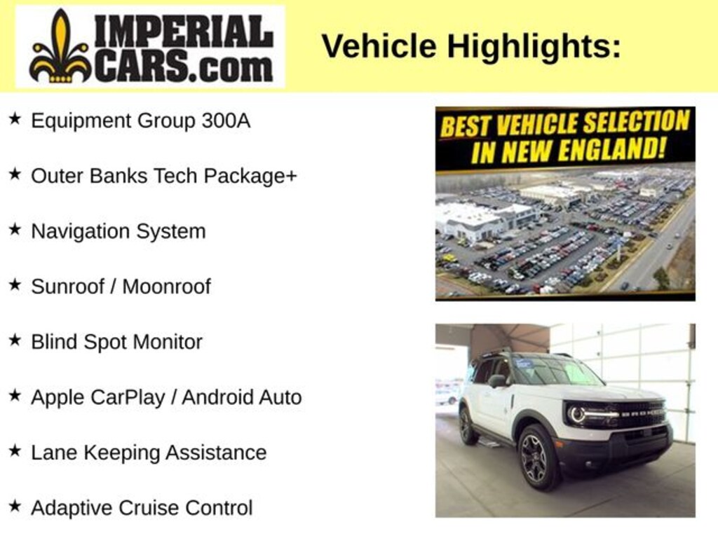 Used 2025 Ford Bronco Sport Outer Banks SUV