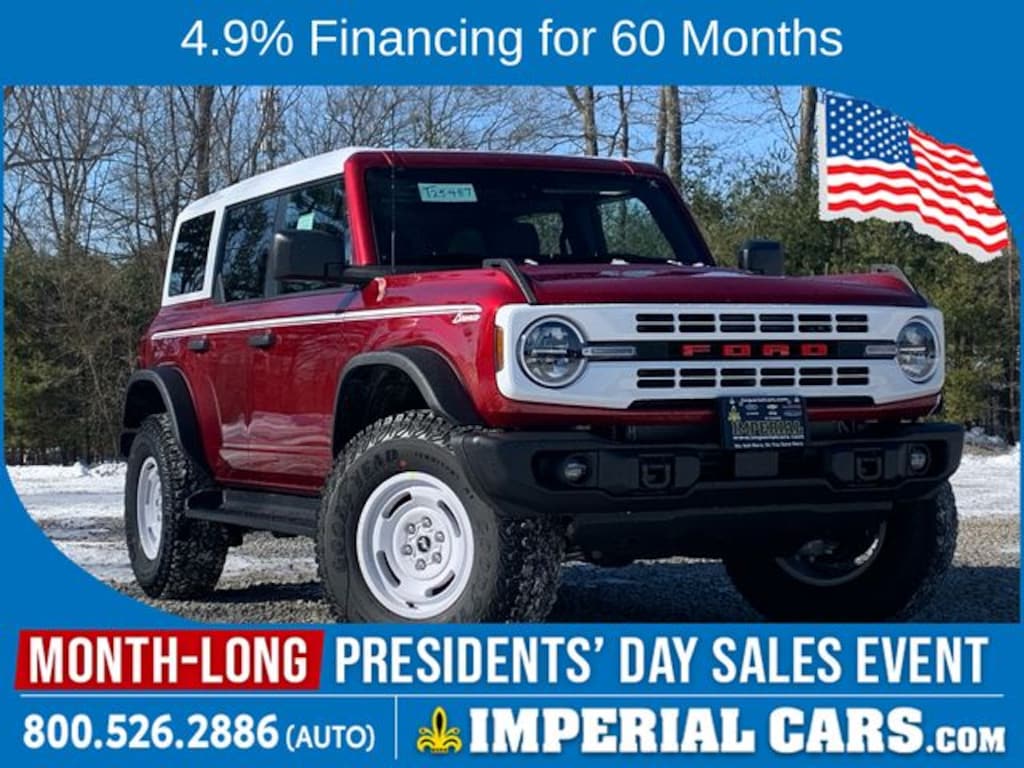 New 2025 Ford Bronco Heritage Edition SUV