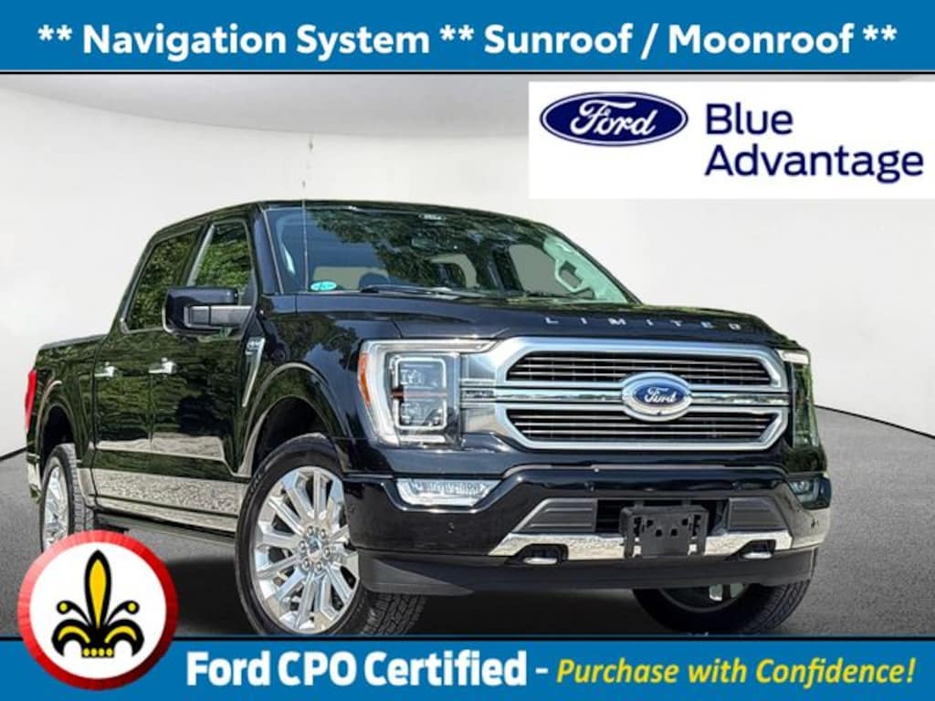 Certified 2022 Ford F-150 Limited Truck SuperCrew Cab
