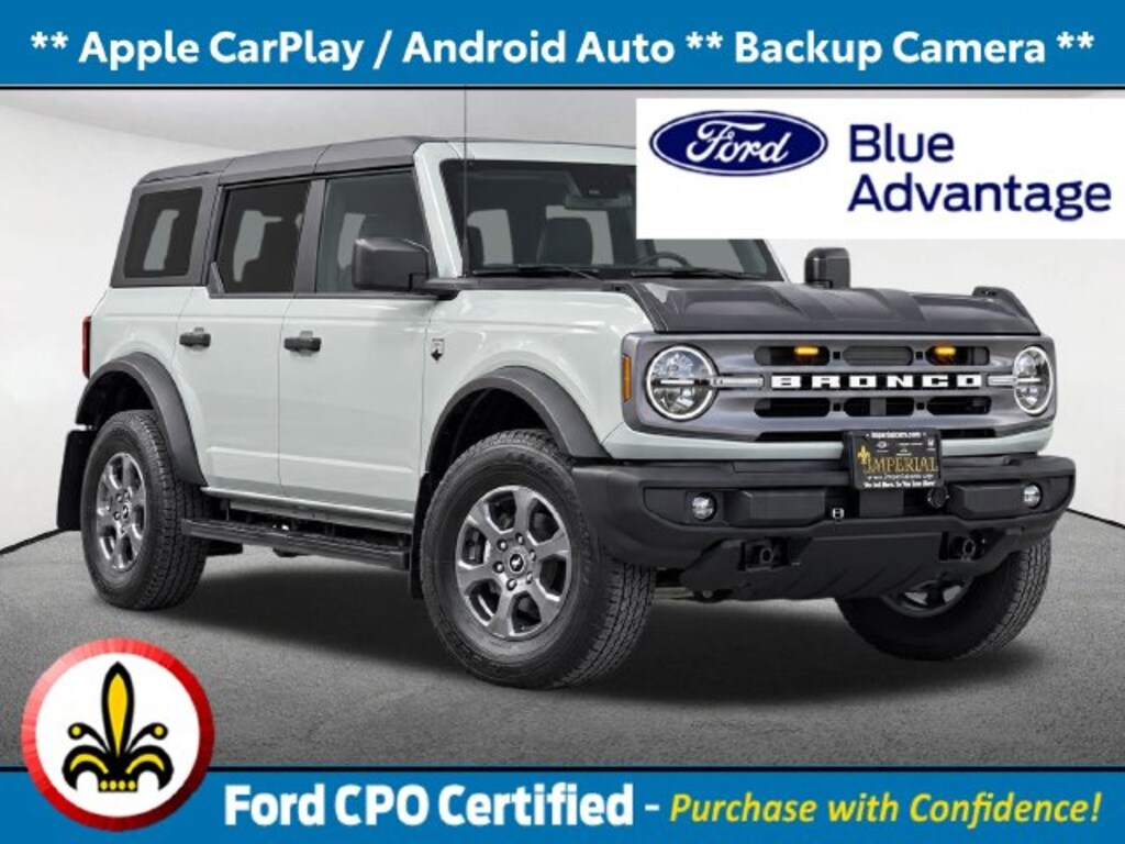 Certified 2022 Ford Bronco Big Bend SUV