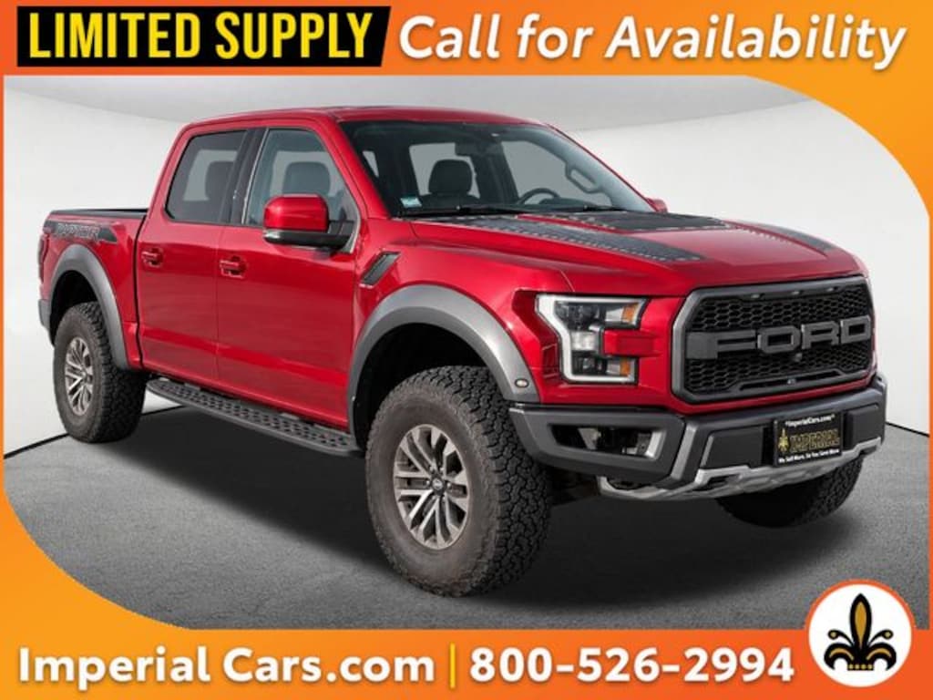 Certified 2020 Ford F-150 Raptor Truck SuperCrew Cab
