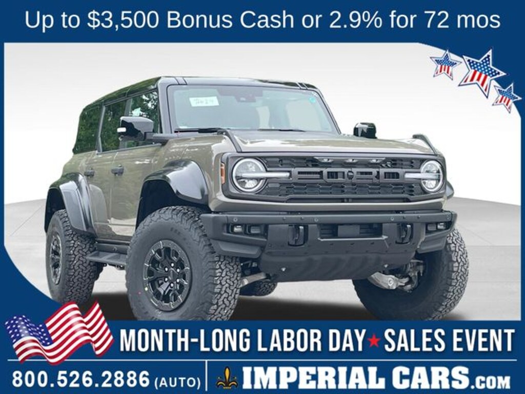 New 2026 Ford Bronco Raptor SUV