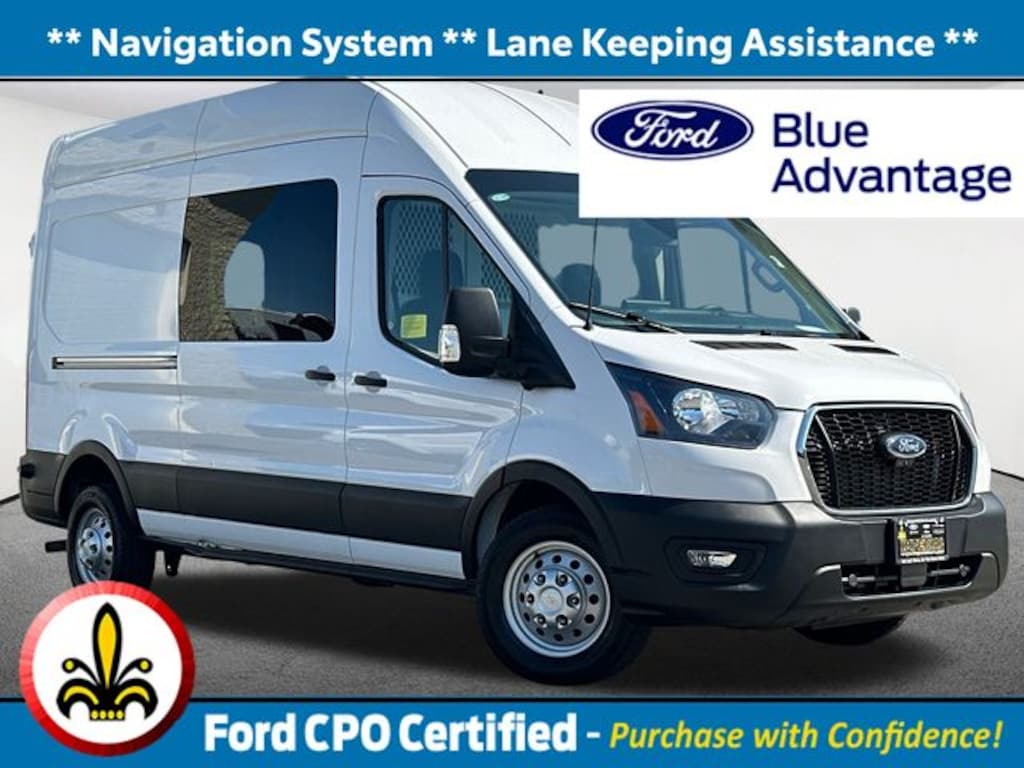 Certified 2024 Ford Transit-250 Cargo Base Van High Roof Van