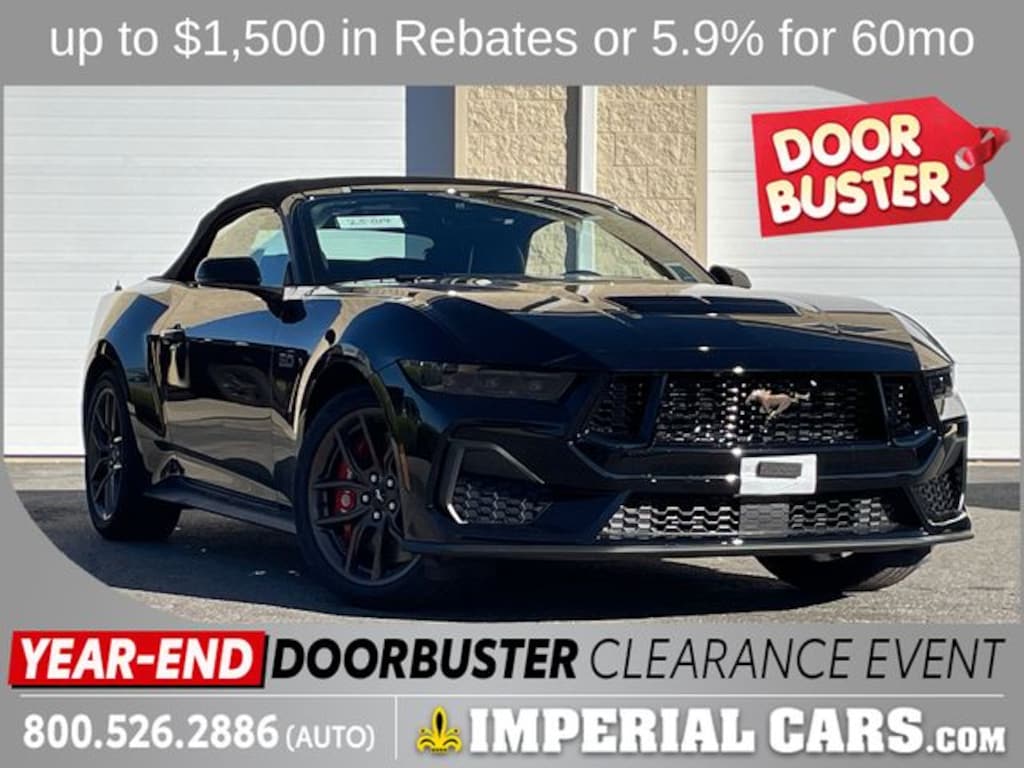New 2025 Ford Mustang GT Premium Convertible