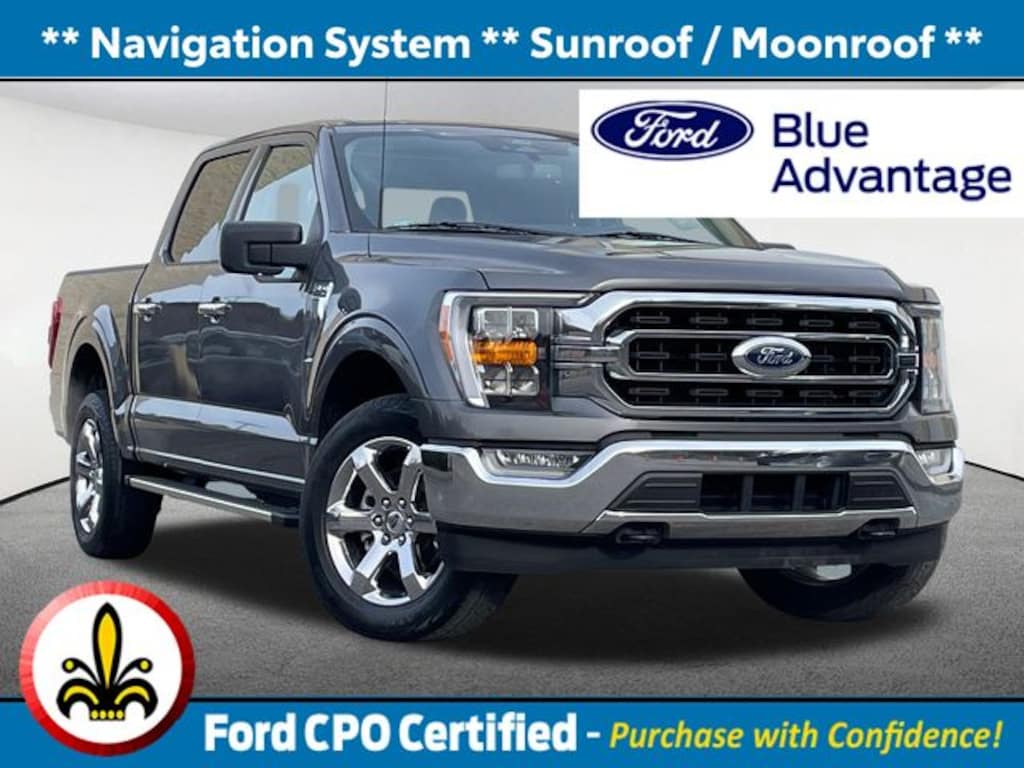 Certified 2022 Ford F-150 XLT Truck SuperCrew Cab