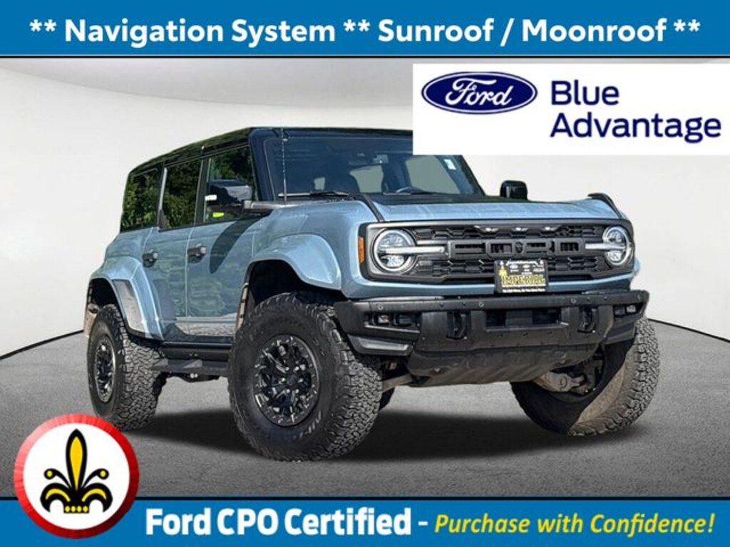 Certified 2025 Ford Bronco Raptor SUV