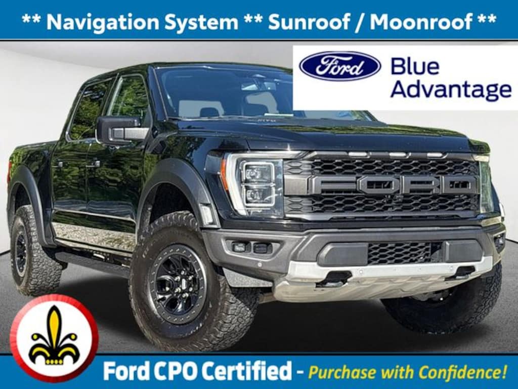 Certified 2023 Ford F-150 Raptor Truck SuperCrew Cab