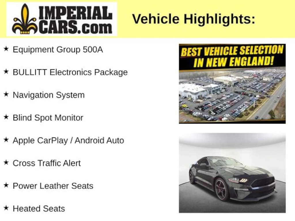 Used 2019 Ford Mustang Bullitt Coupe