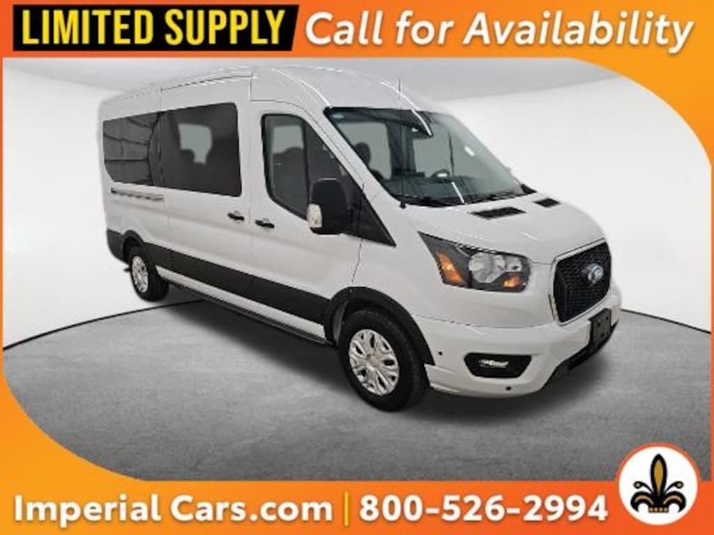 Used 2025 Ford Transit-350 Passenger XLT Wagon Medium Roof Van