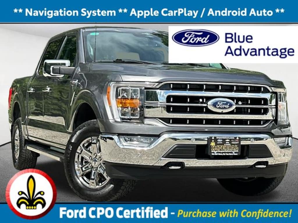Certified 2023 Ford F-150 Lariat Truck SuperCrew Cab