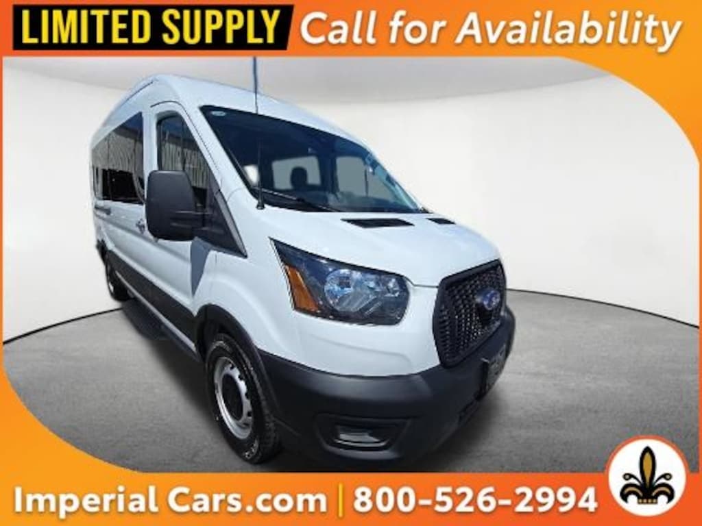 Used 2024 Ford Transit-350 Passenger XL Wagon Medium Roof Van