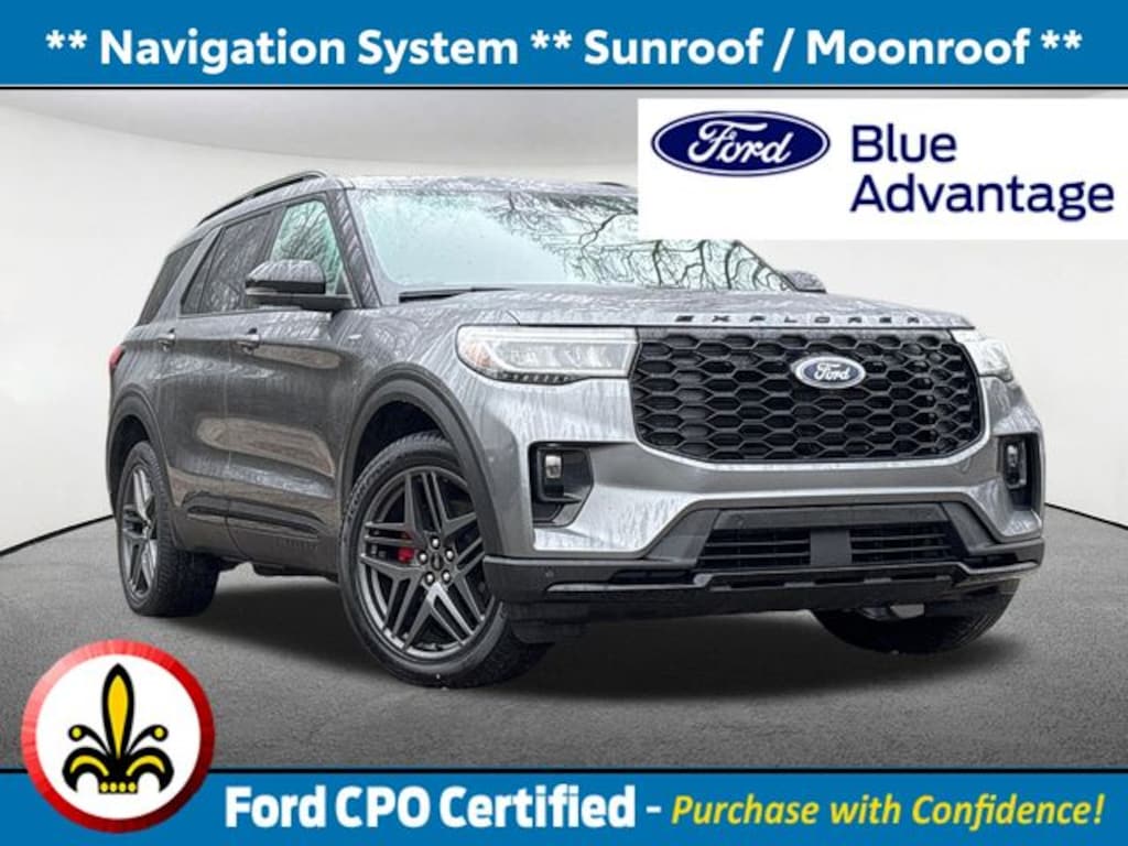 Certified 2025 Ford Explorer ST-Line SUV