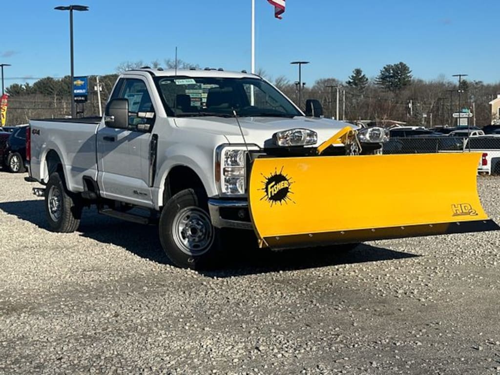New 2025 Ford F-250 XL w/8 Foot Fisher Plow Truck