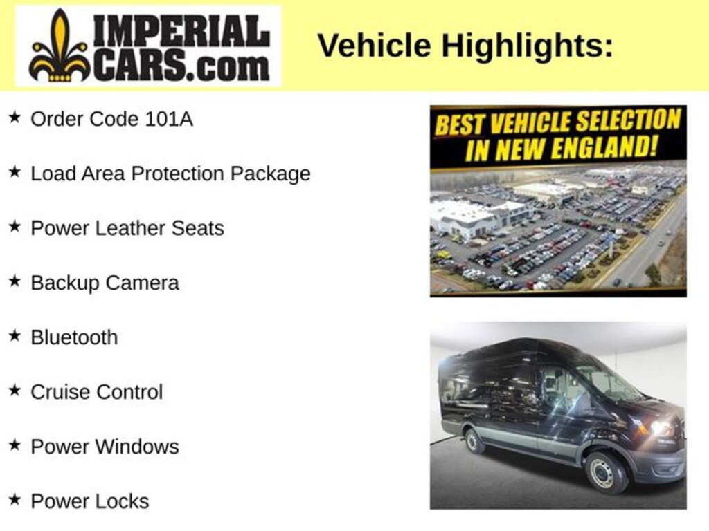 Used 2023 Ford Transit-250 Cargo Base Van High Roof Ext. Van