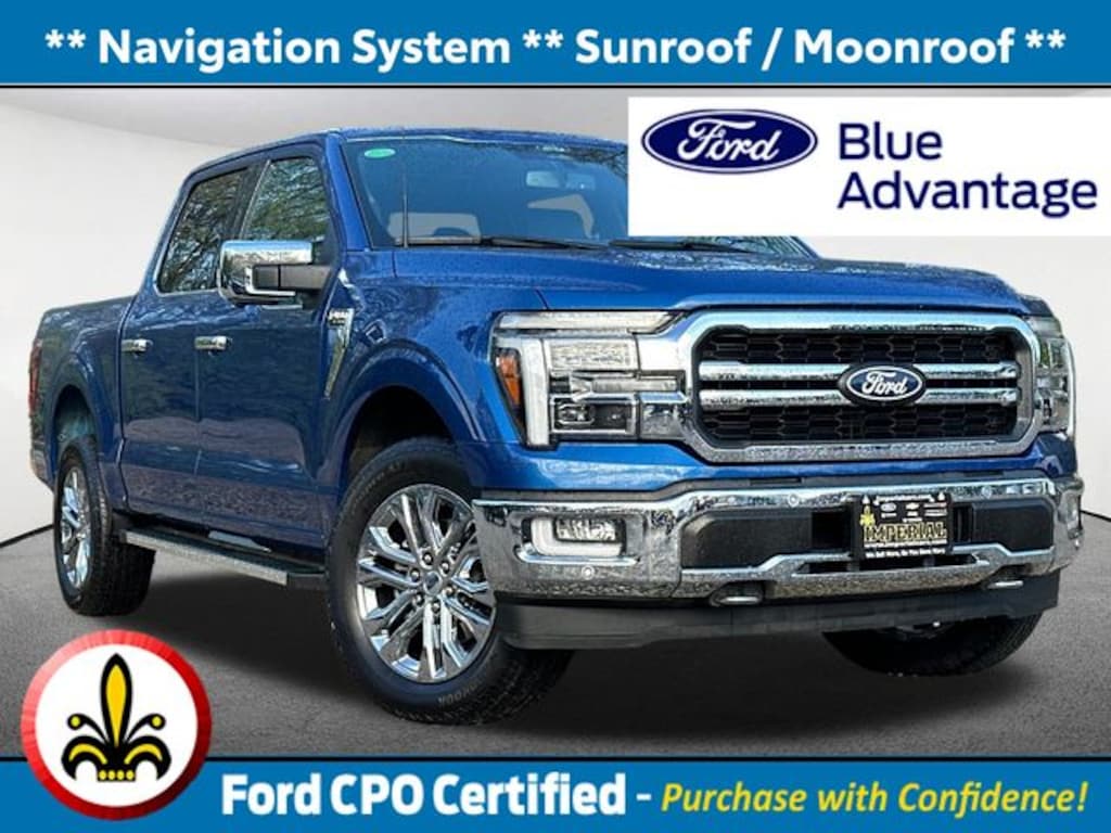 Certified 2024 Ford F-150 Lariat Truck SuperCrew Cab