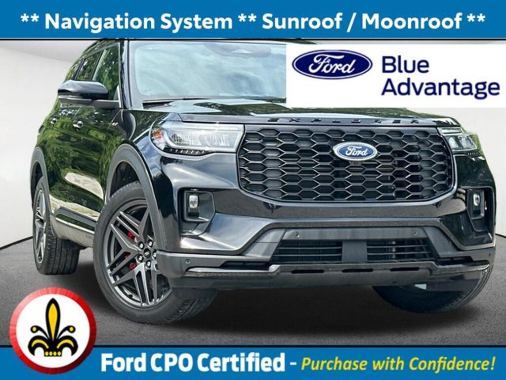 Certified 2025 Ford Explorer ST-Line SUV
