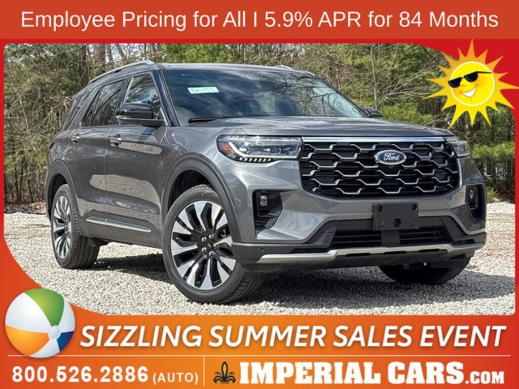 New 2026 Ford Explorer Platinum SUV