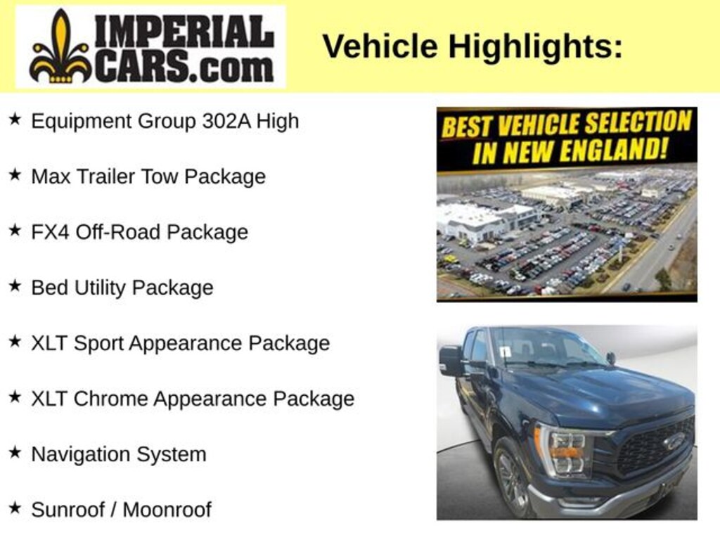 Used 2023 Ford F-150 XLT Truck SuperCrew Cab