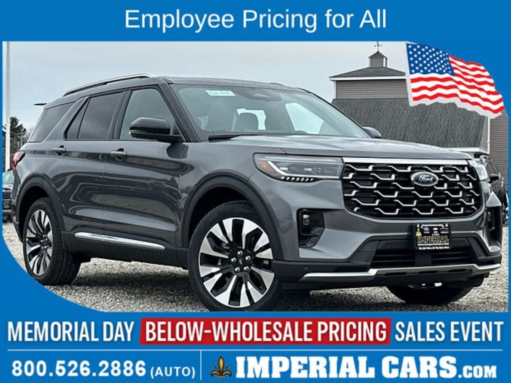 New 2026 Ford Explorer Platinum SUV