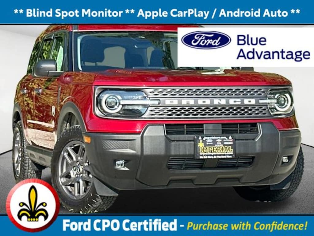 Certified 2025 Ford Bronco Sport Big Bend SUV