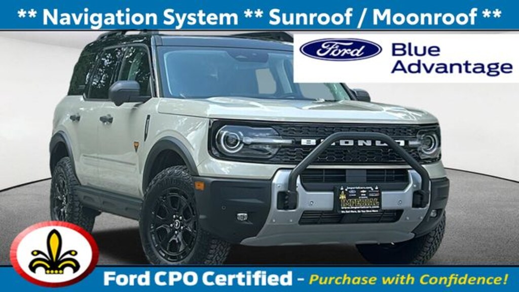 Certified 2025 Ford Bronco Sport Badlands SUV