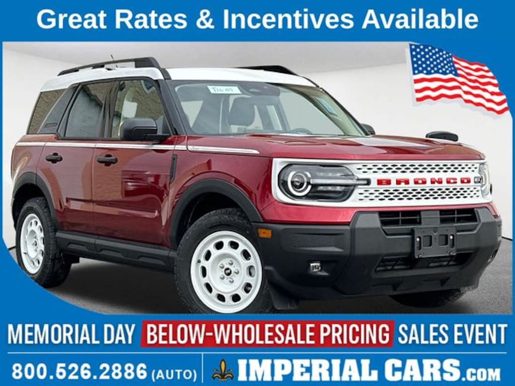 New 2026 Ford Bronco Sport Heritage SUV