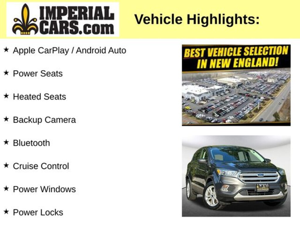 Certified 2019 Ford Escape SE SUV