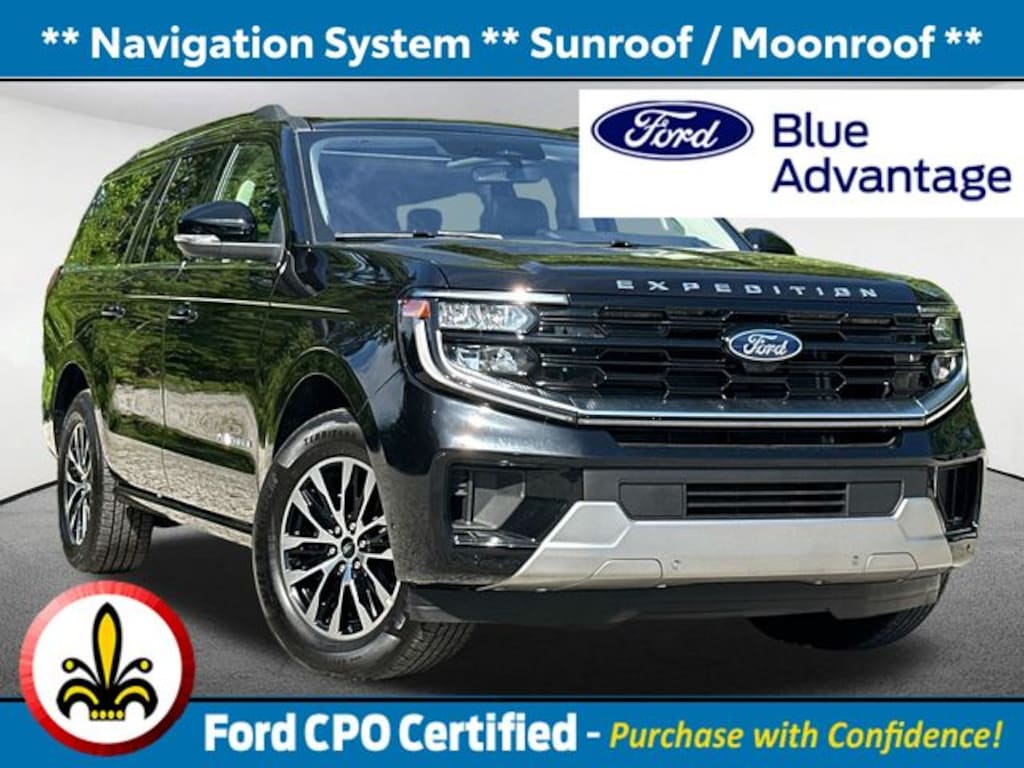 Certified 2025 Ford Expedition Max Platinum SUV