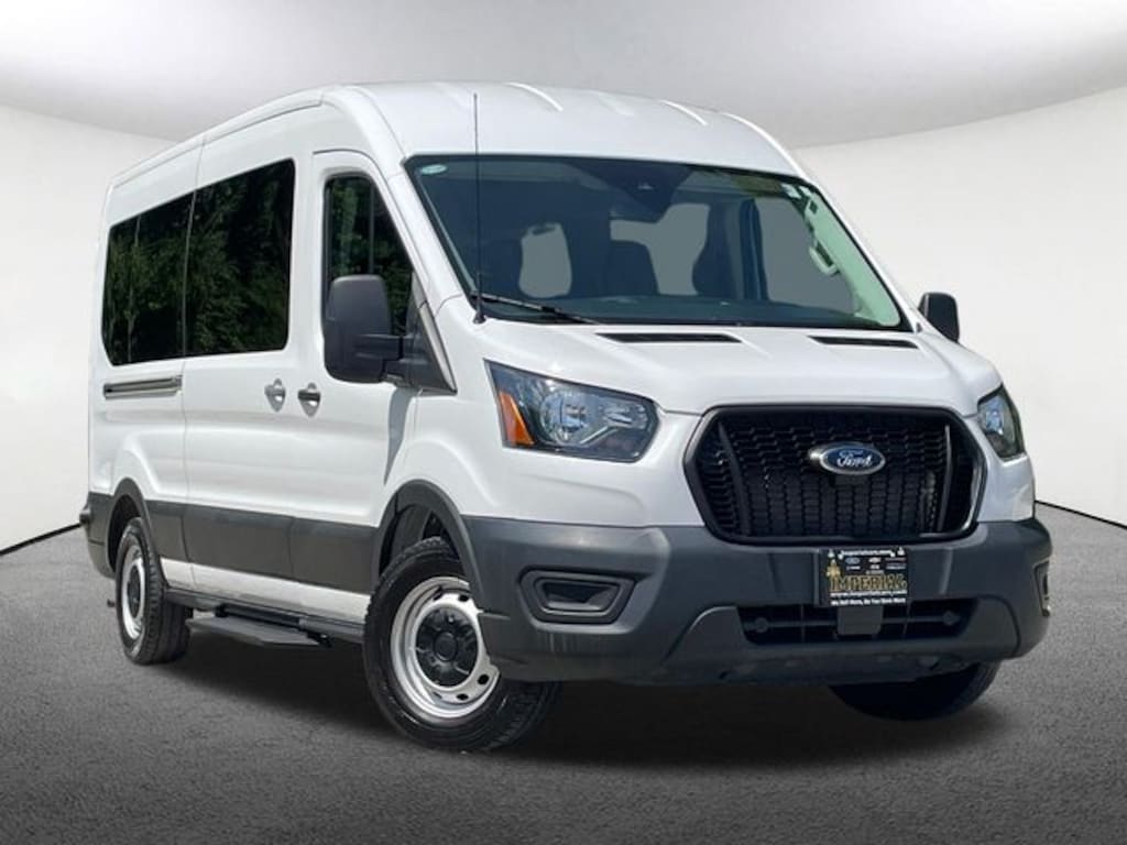 Certified 2024 Ford Transit-350 Passenger XL Wagon Medium Roof Van