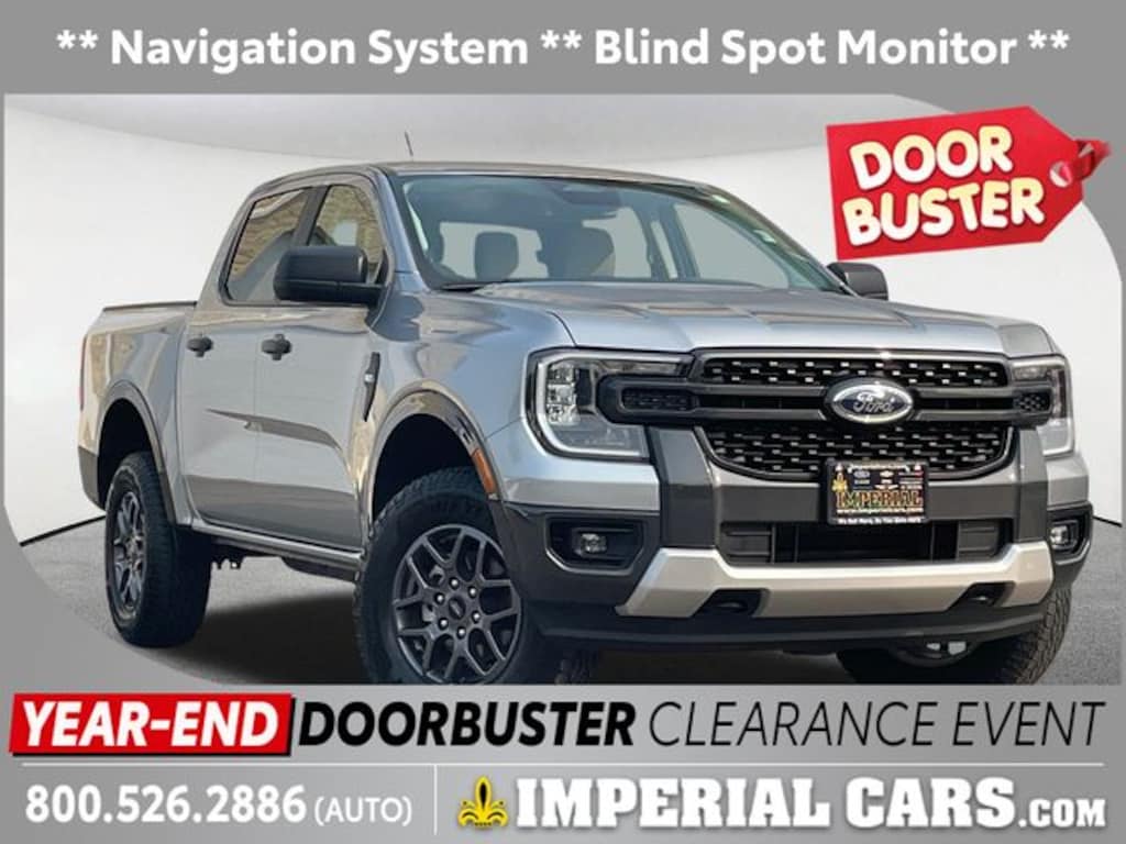 Certified 2024 Ford Ranger XLT Truck SuperCrew