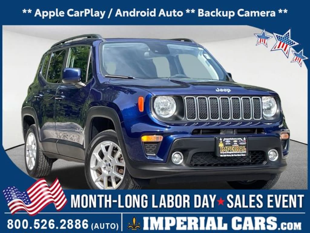 Used 2021 Jeep Renegade Latitude SUV