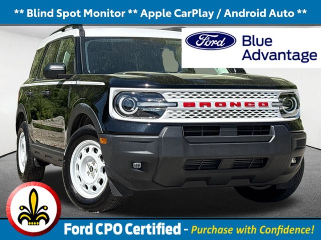 Certified 2025 Ford Bronco Sport Heritage SUV