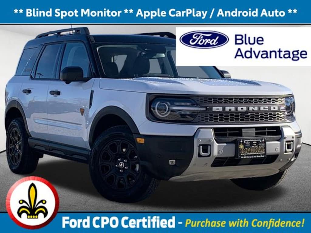 Certified 2025 Ford Bronco Sport Badlands SUV