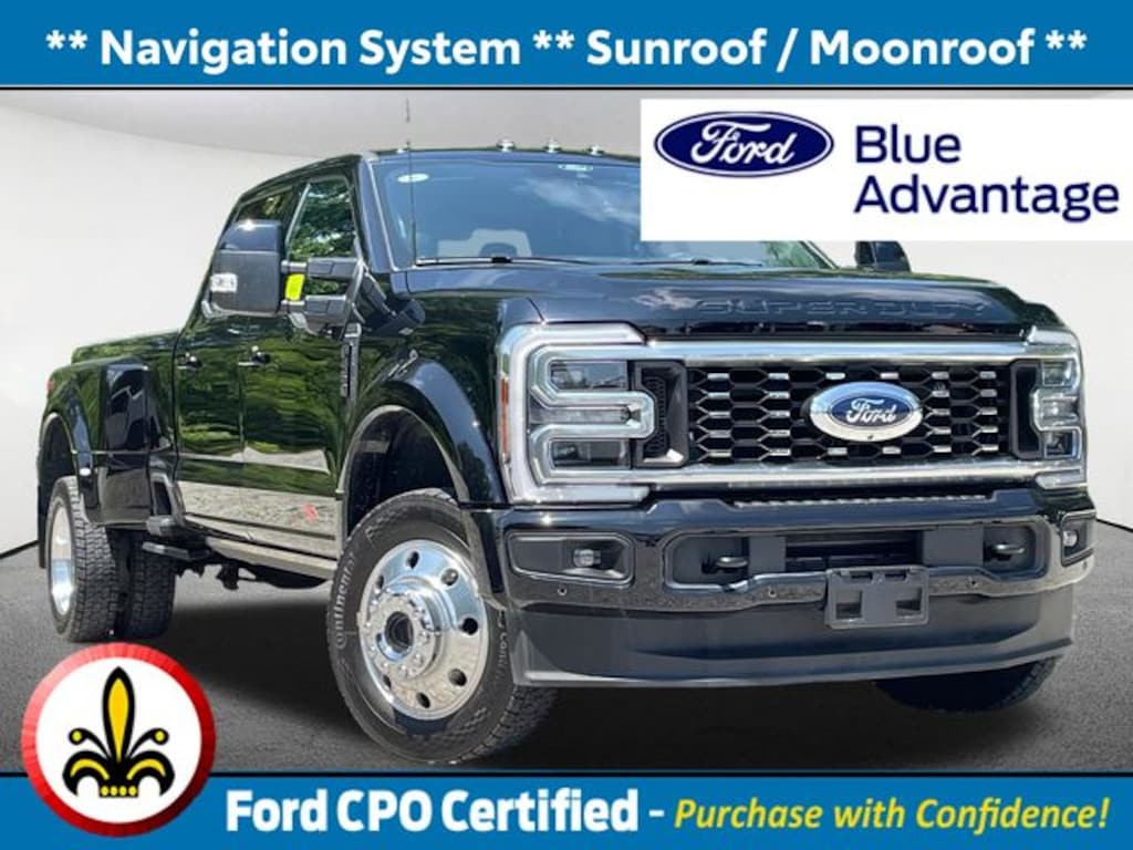 Certified 2025 Ford F-450 Platinum Truck Crew Cab