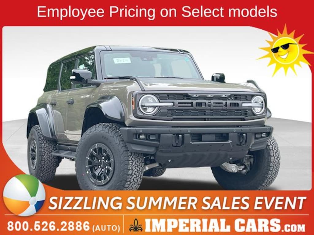 New 2026 Ford Bronco Raptor SUV