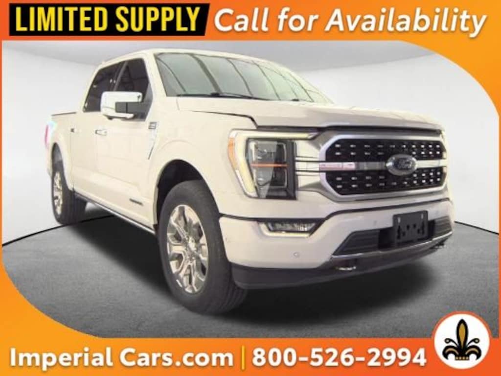 Used 2022 Ford F-150 Platinum Truck SuperCrew Cab