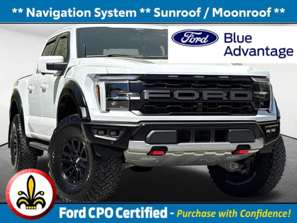 Certified 2024 Ford F-150 Raptor Truck SuperCrew Cab