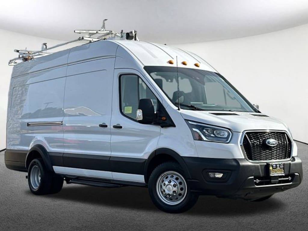 Certified 2023 Ford Transit-350 Cargo Base Van High Roof HD Ext. Van