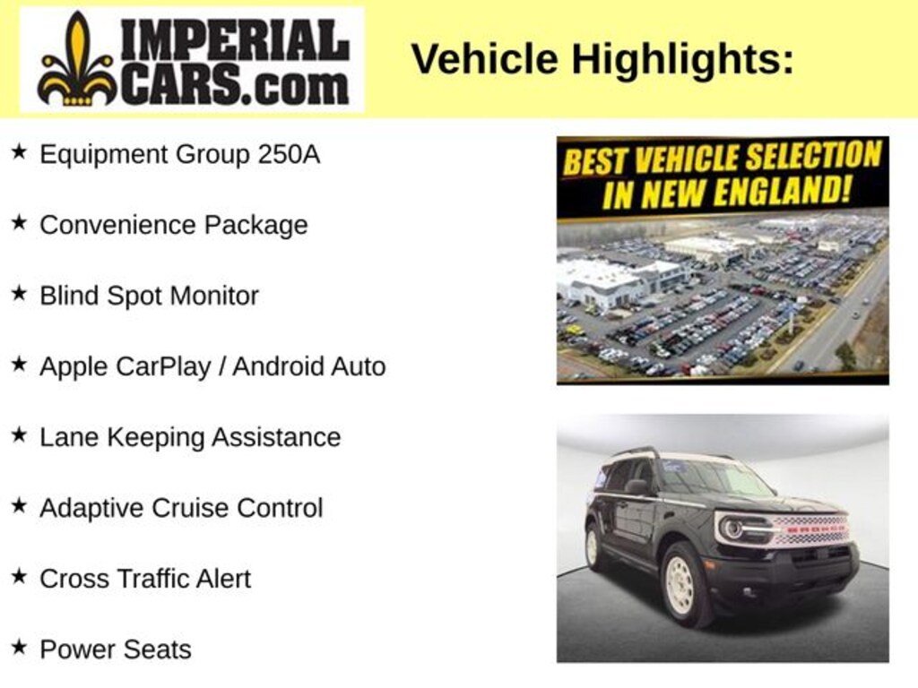 Used 2025 Ford Bronco Sport Heritage SUV